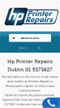 Mobile Screenshot of hpprinterrepairs.net